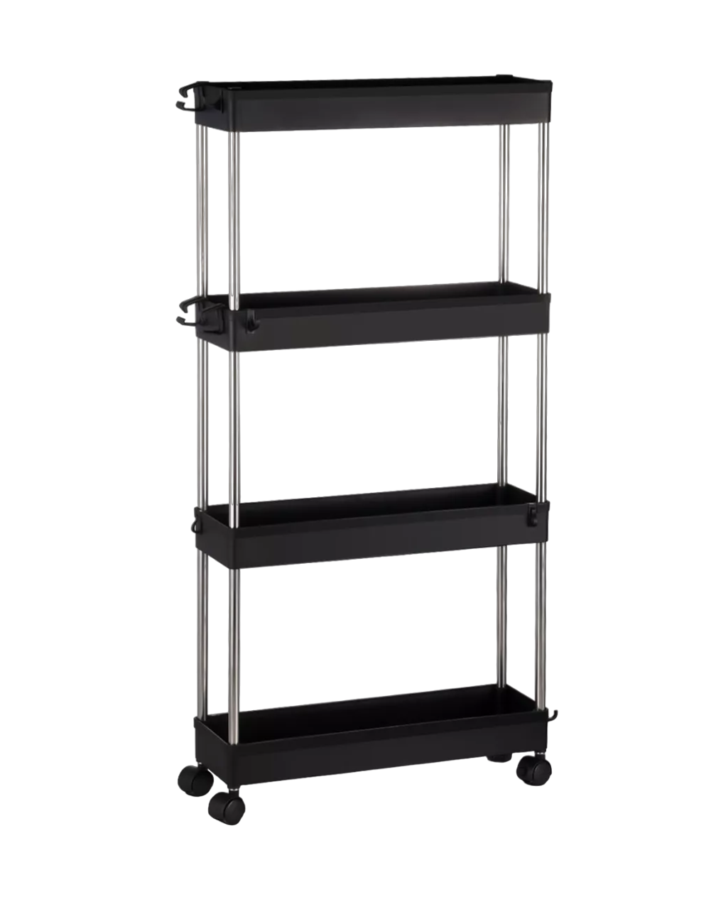 Estante Organizador Belug color Negro 4 Niveles