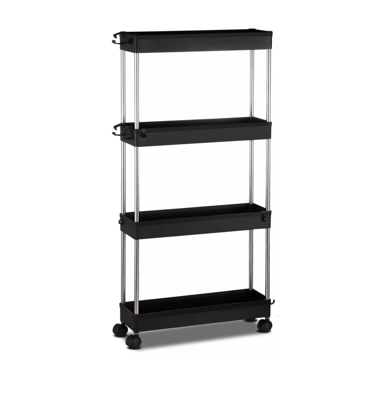 Estante Organizador Belug de 4 Niveles para Cocina/Baño color Negro $1,489