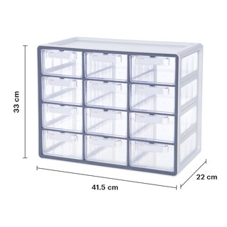 Foto 2 | Organizador de Acrílico Ag Box de 12 Compartimentos
