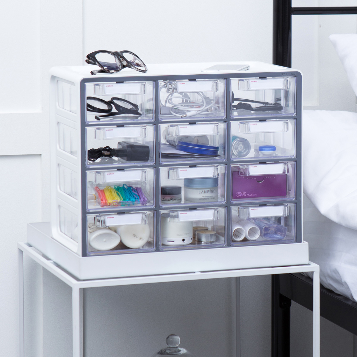 Foto 6 | Organizador de Acrílico Ag Box de 12 Compartimentos