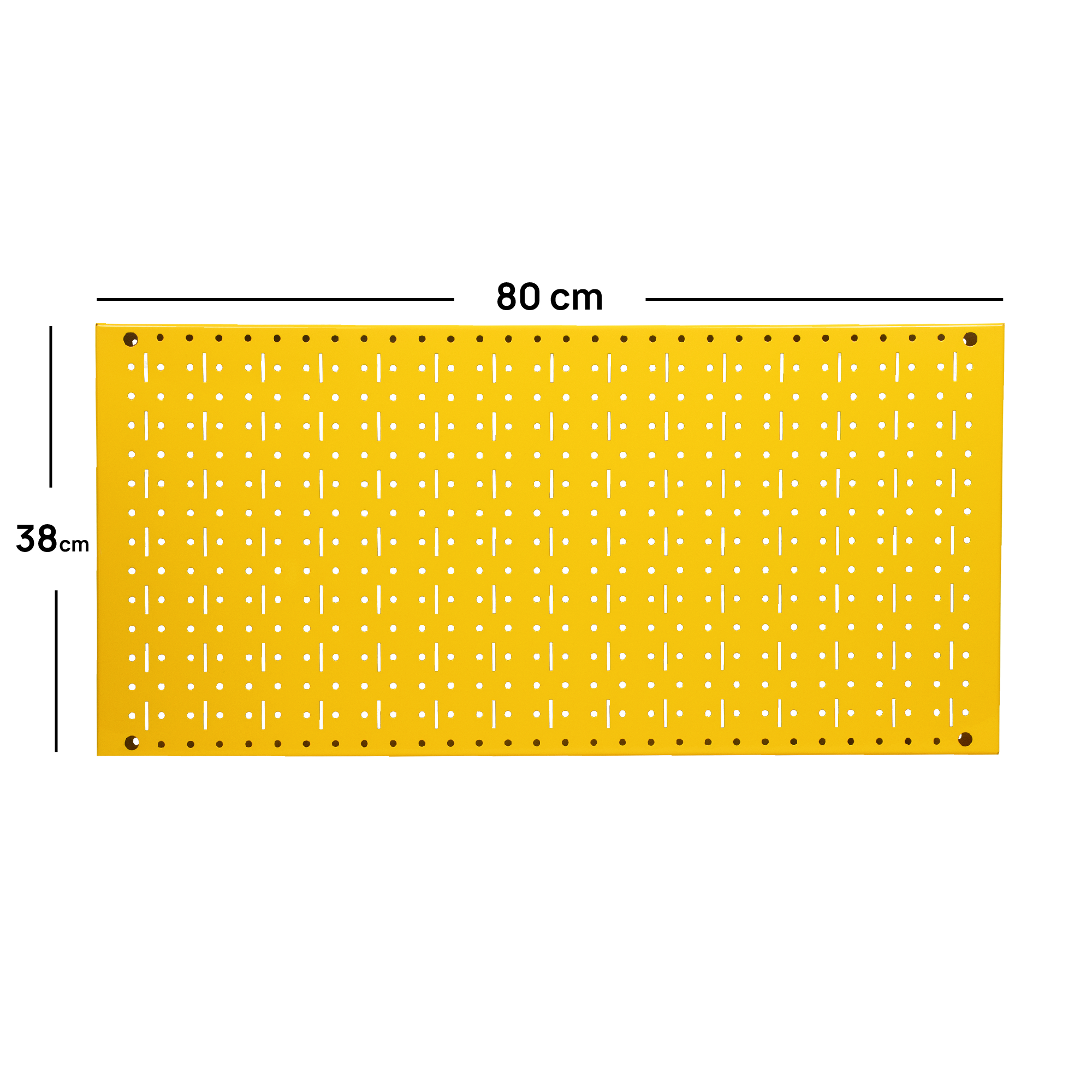 Foto 4 pulgar | Tablero Organizador Kampek 80 x 38 cm color Amarillo