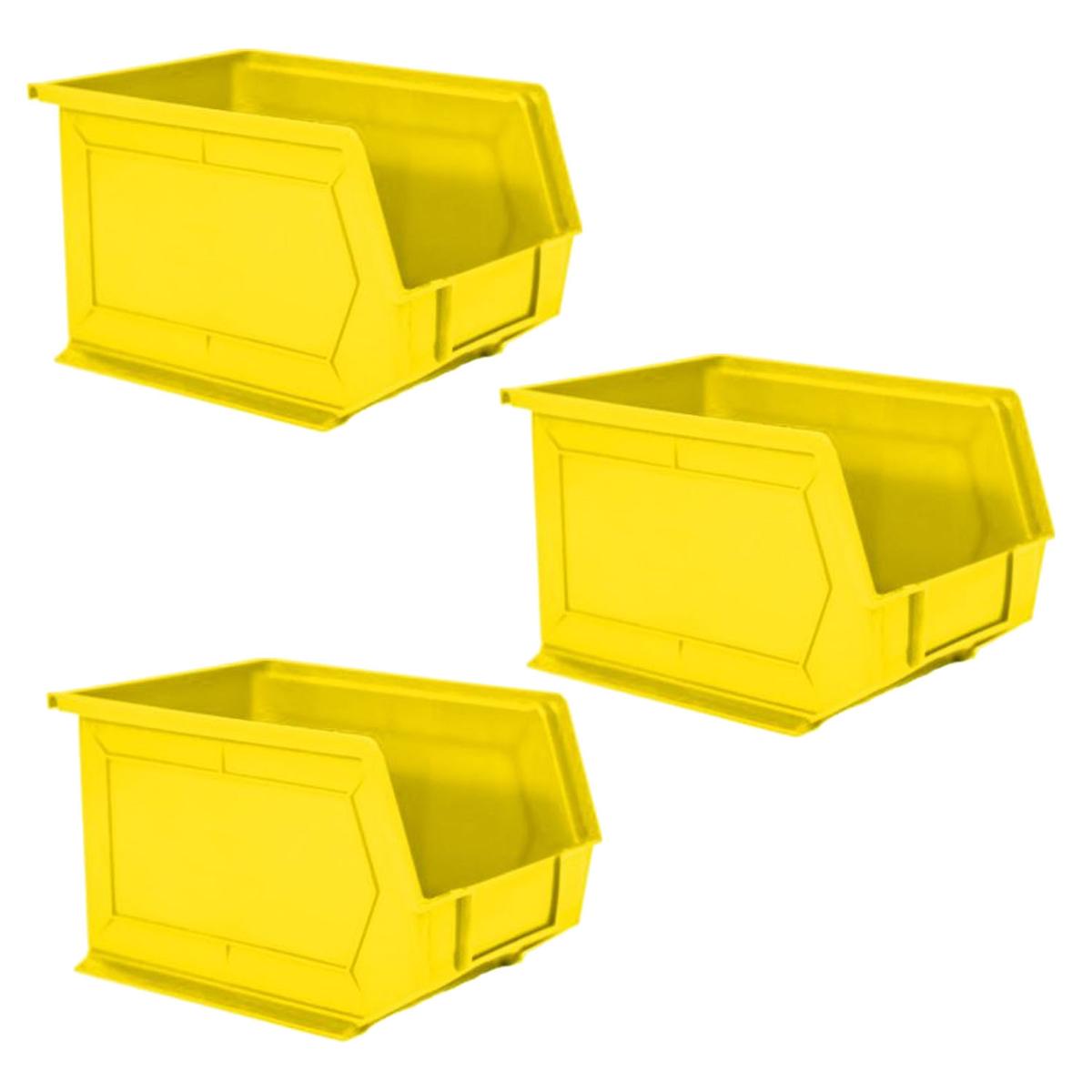 Organizadores Para Accesorios Ventdepot Mxdth-003 3 Piezas Amarillo