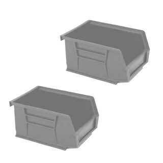 Foto 1 | Caja Organizadora Ventdepot color Gris 2 Piezas