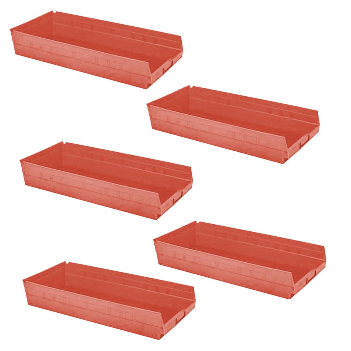 Foto 2 pulgar | Organizador de Plástico Ventdepot Mxdtr-014 5 Piezas Rojo