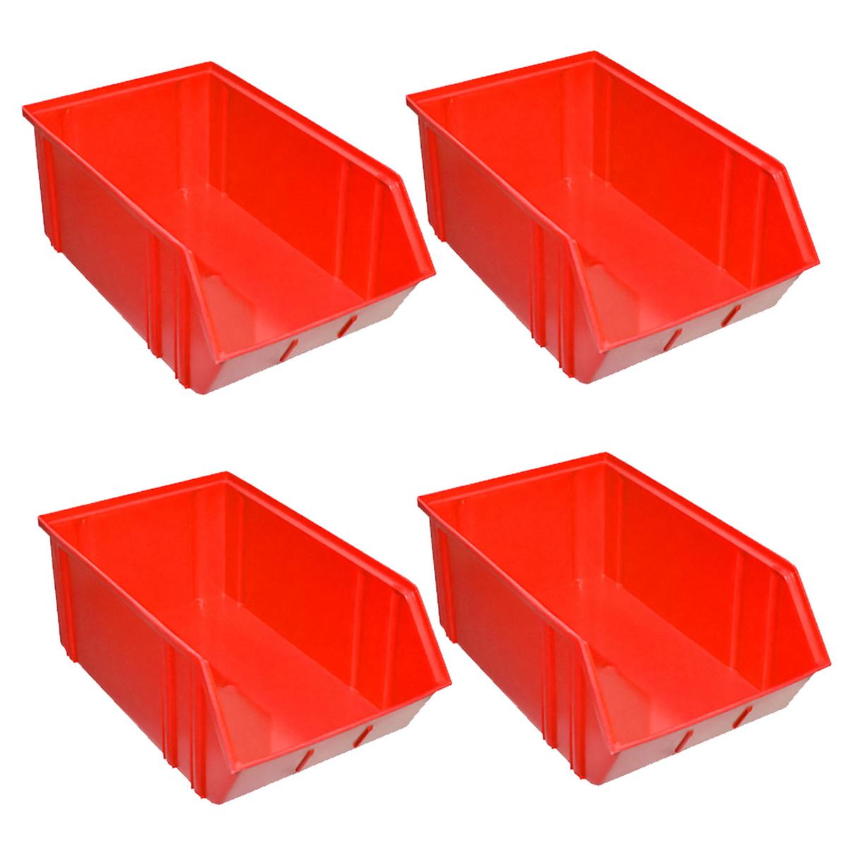 Foto 2 pulgar | Caja Organizadora Ventdepot color Rojo 4 Piezas