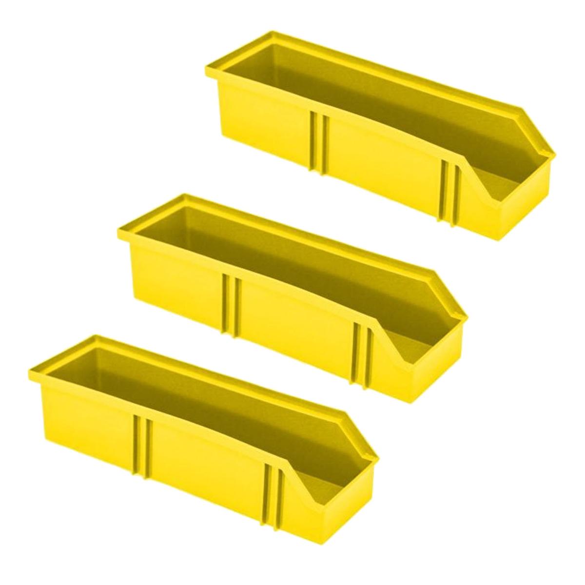 Foto 3 pulgar | Contenedor para Herramientas Ventdepot color Amarillo 3 Piezas