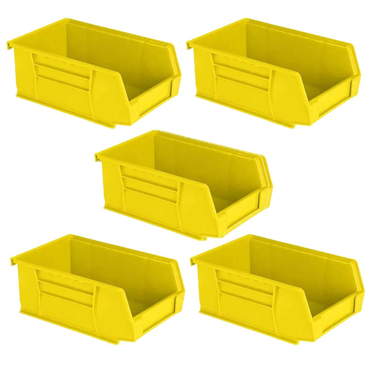 Contenedor de Plástico Ventdepot Mxdwx-005 5 Piezas Amarillo