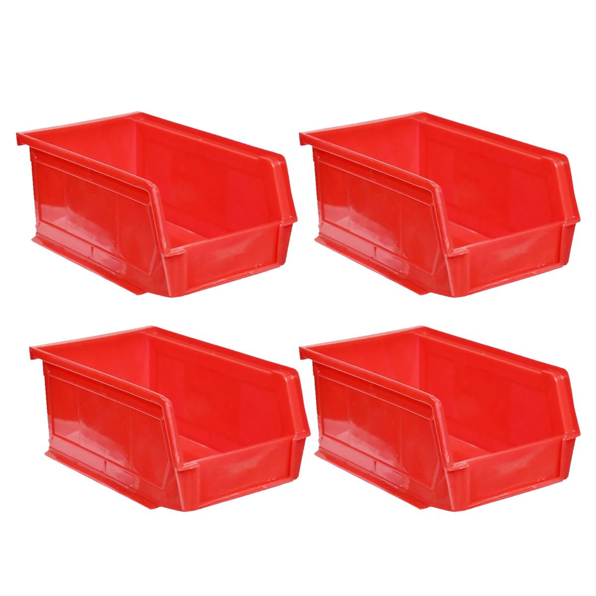 Foto 2 pulgar | Caja Organizadora Ventdepot color Rojo 4 Piezas