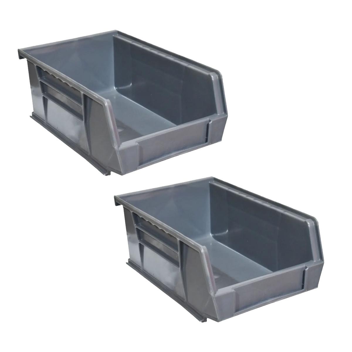 Caja Organizadora Ventdepot color Gris 2 Piezas