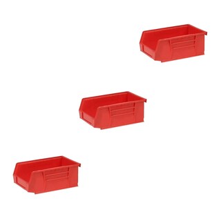 Foto 2 | Contenedor de Plástico Ventdepot Mxdlo-012 3 Piezas Rojo