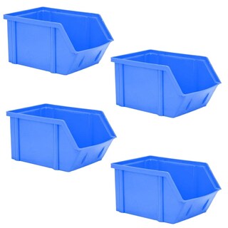 Foto 1 | Contenedor de Plástico Ventdepot Mxmfc-022 4 Piezas Azul