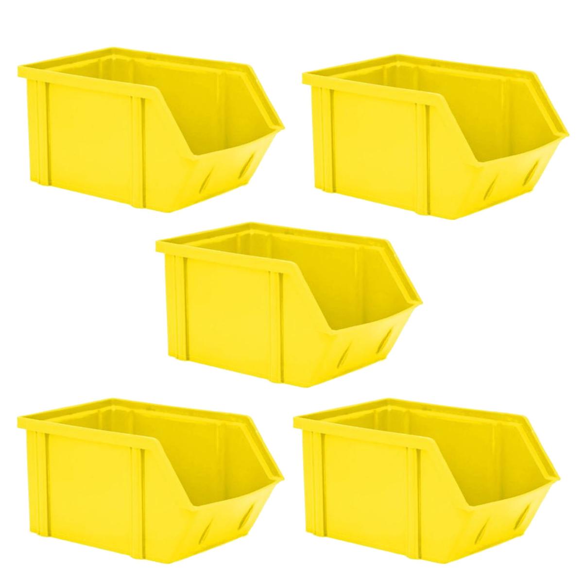 Contenedor para Herramientas VentDepot Mxmfc-005 Amarillo 5 Piezas