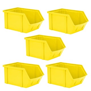 Foto 1 | Contenedor para Herramientas VentDepot Mxmfc-005 Amarillo 5 Piezas