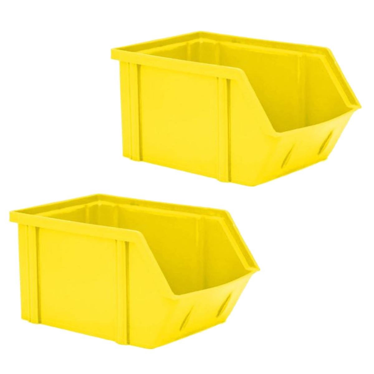 Contenedor para Herramientas VentDepot Mxmfc-002 Amarillo 2 Piezas