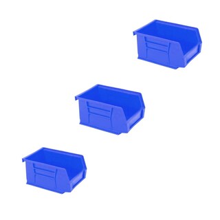 Foto 1 | Organizador de Plástico Resistente Ventdepot 3 Piezas Azul