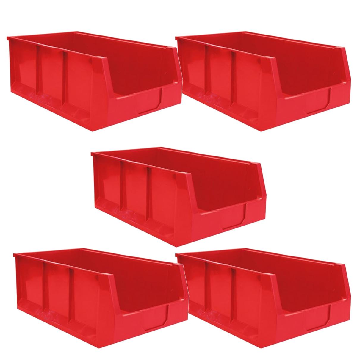 Organizadores Para Herramienta Ventdepot Mxdwy-014 5 Piezas Rojo