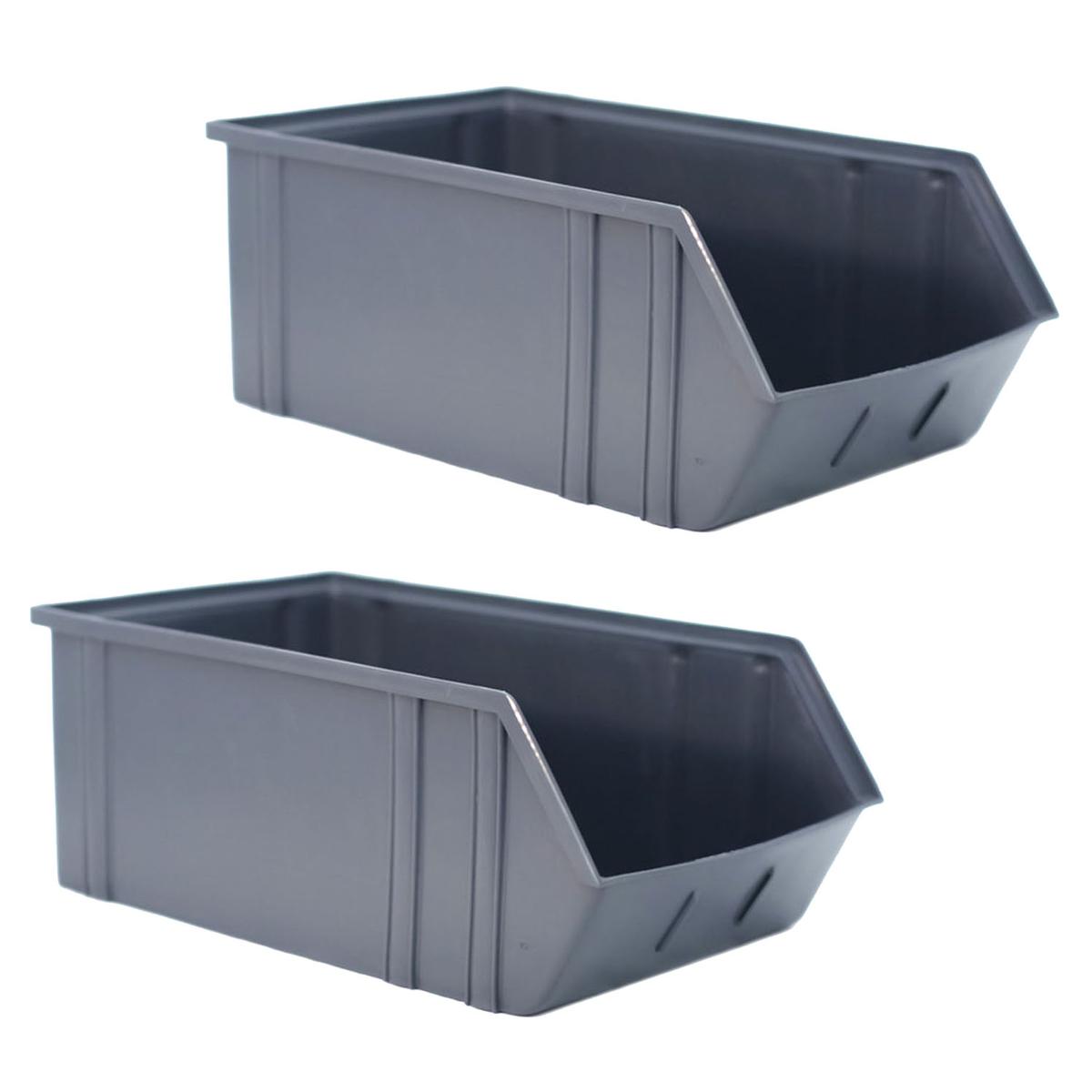 Organizador Apilable de Herramientas VentDepot Mxraa-029 Gris 2 Piezas