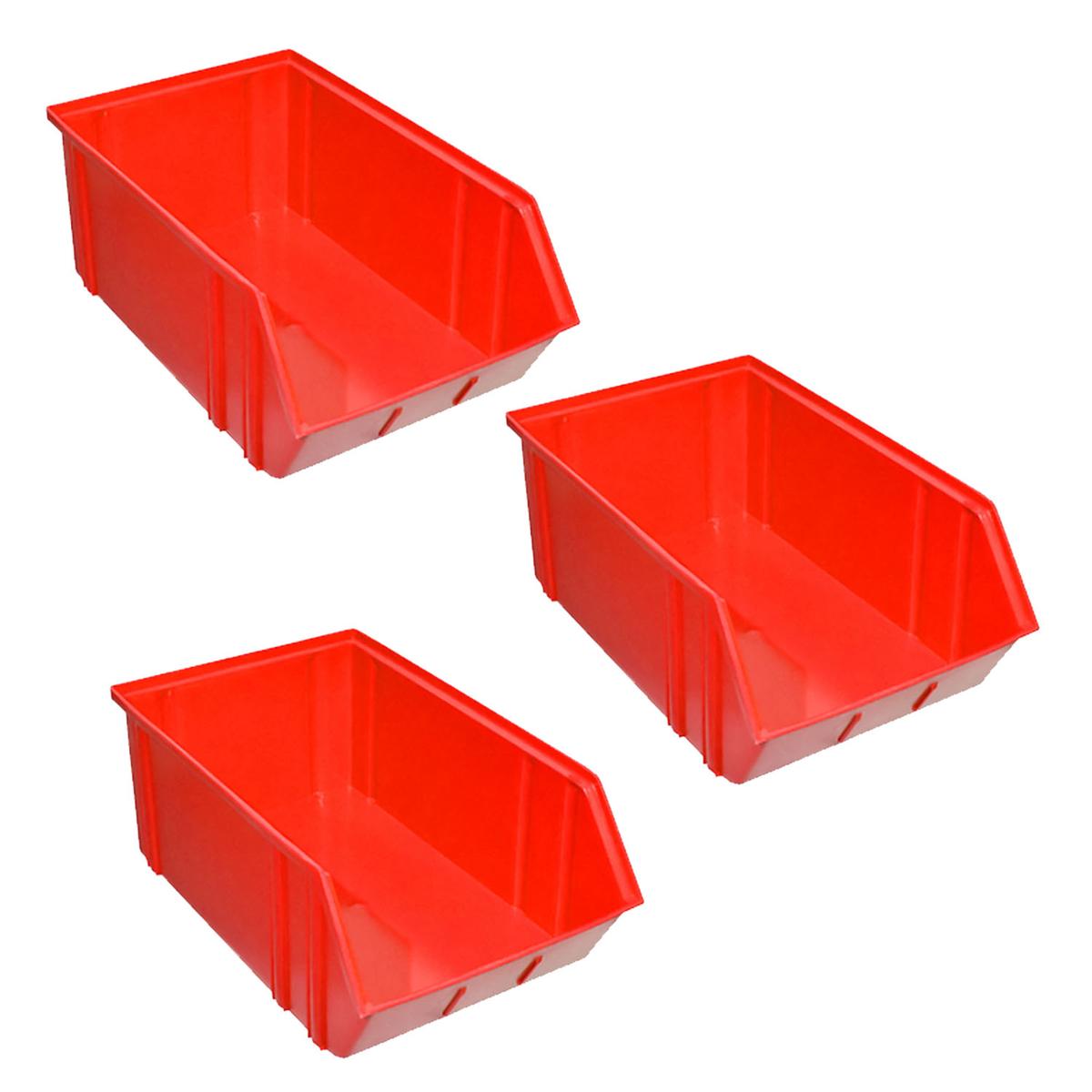 Foto 2 pulgar | Caja Organizadora Ventdepot color Rojo 3 Piezas