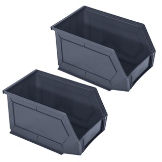 Foto 1 | Organizador de Plástico Ventdepot 2 Piezas Gris