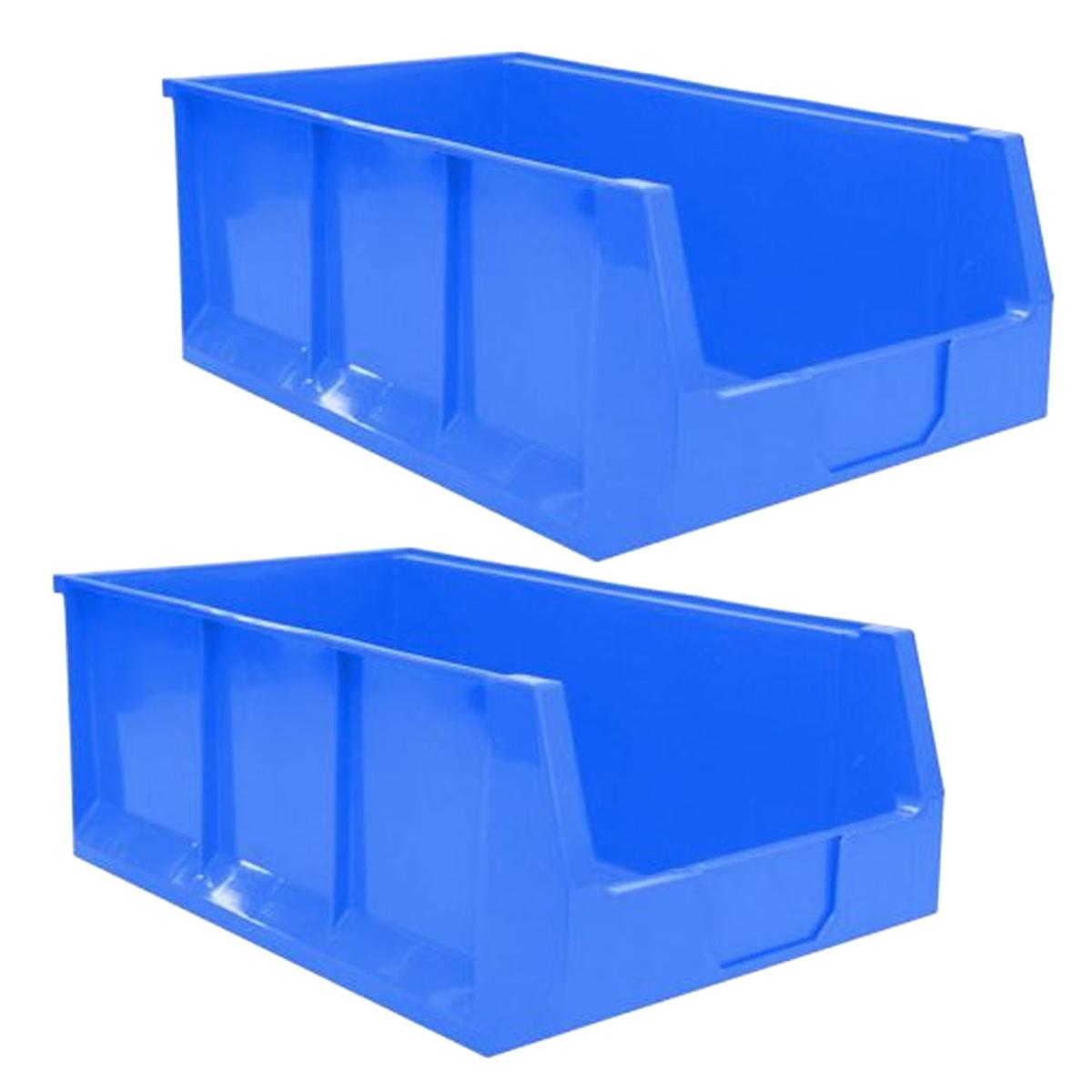 Organizador De Plástico Ventdepot Mxdwy-020 2 Piezas Azul