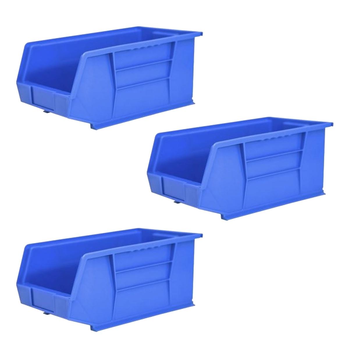 Contenedores Para Poner Cosas Ventdepot Mxwgg-021 3 Piezas Azul