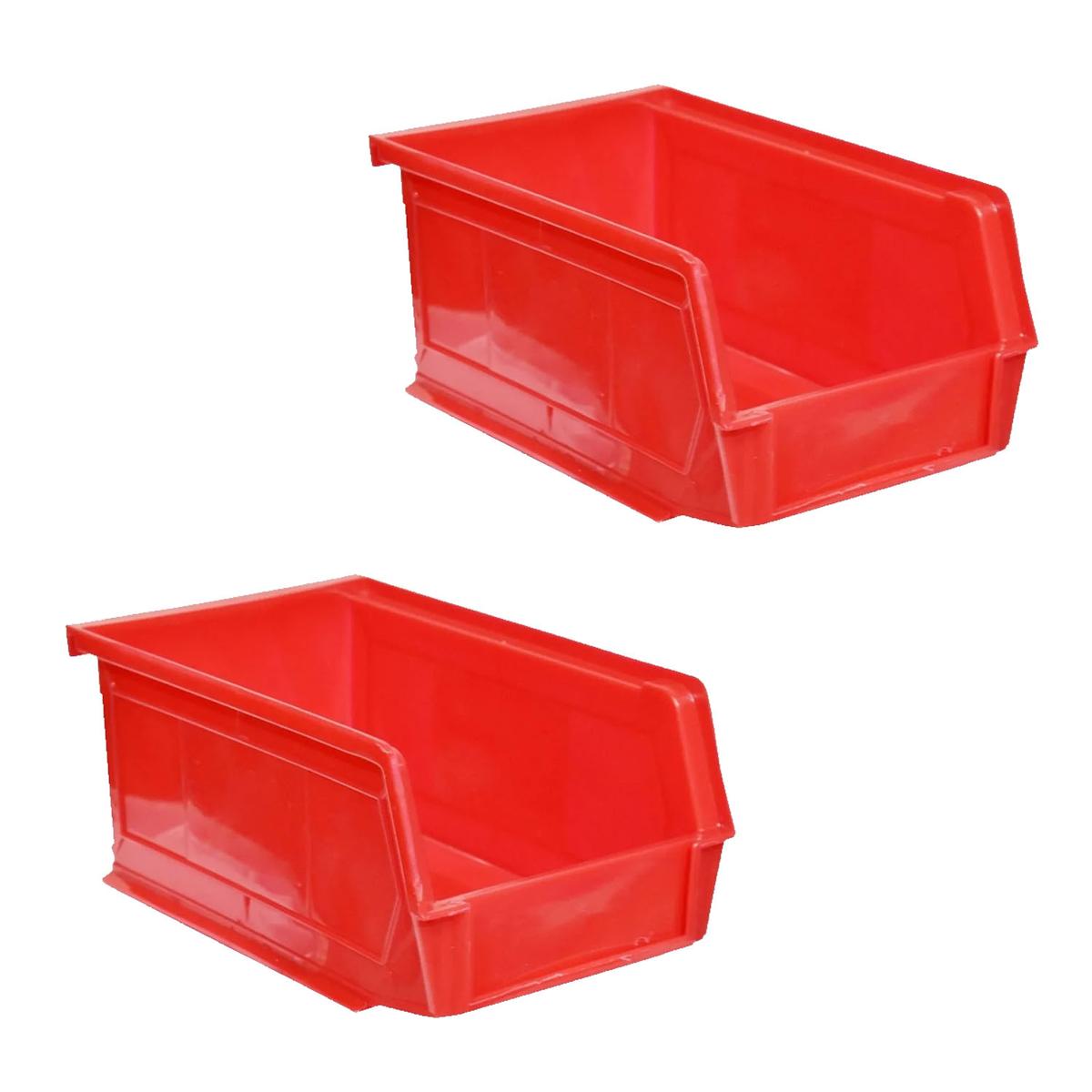 Caja Organizadora Ventdepot color Rojo 2 Piezas