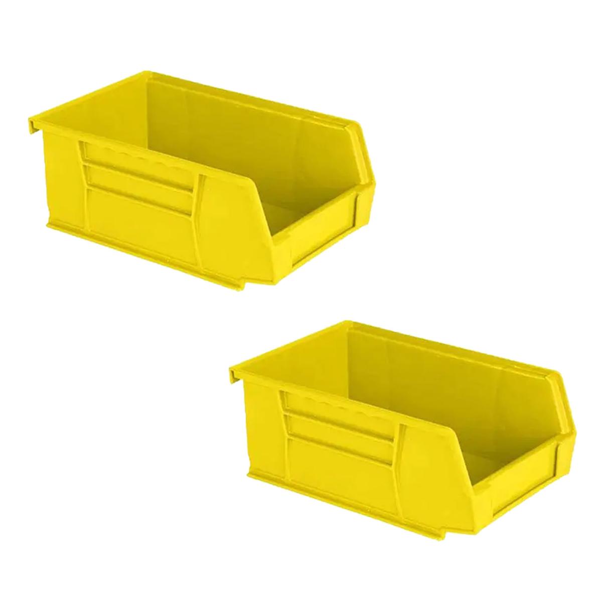 Foto 1 | Contenedor de Plástico Ventdepot Mxdwx-002 2 Piezas Amarillo