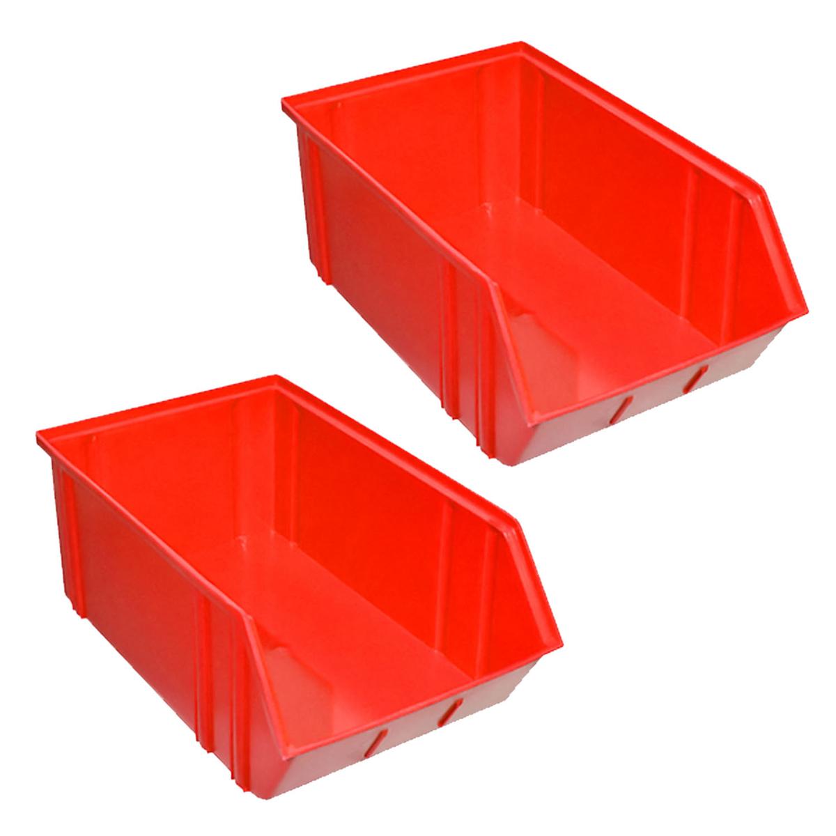 Caja Organizadora Ventdepot color Rojo 2 Piezas