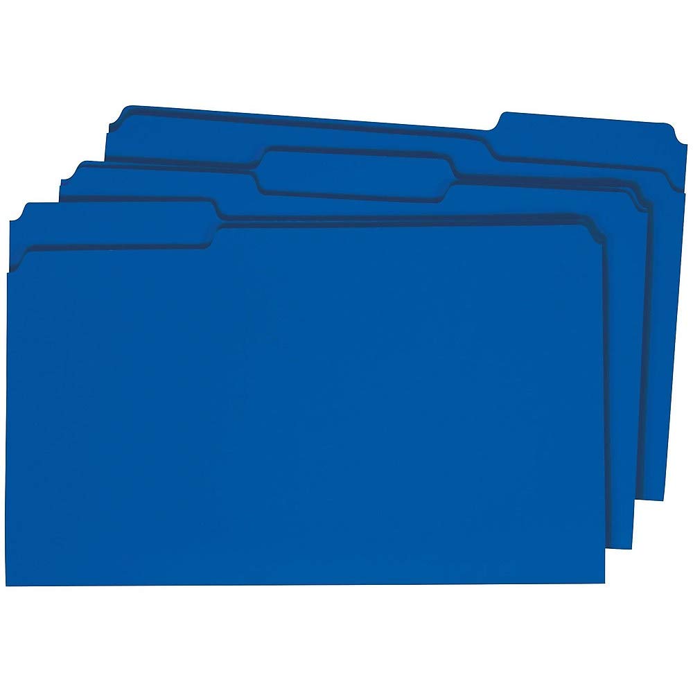 Foto 4 | Carpetas De Archivos Staples 224568, Color, Pestaña Superior, 3 Pestañas, Azul, Legal - Venta Internacional.