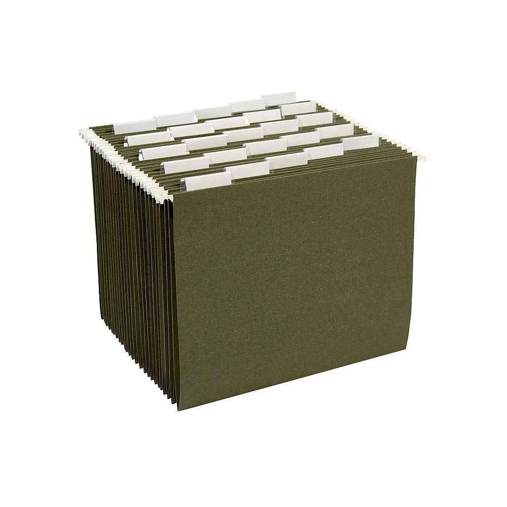 Foto 5 | Carpetas Colgantes Staples 116764, 5 Pestañas, Tamaño Carta, Color Verde - Venta Internacional.