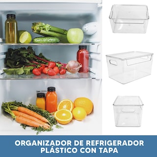 Foto 3 | Set 2 Organizadores Jauz Improvement Para Refrigerador Plástico Con Tapa (j0460)