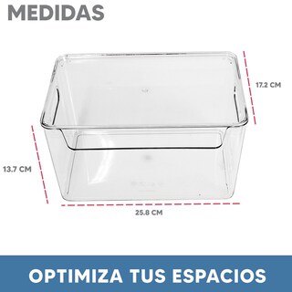 Foto 4 | Set 2 Organizadores Jauz Improvement Para Refrigerador Plástico Con Tapa (j0460)