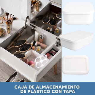 Foto 6 | Set 4 Cajas Jauz Improvement Para Almacenamiento De Plástico Con Tapa (J0423)