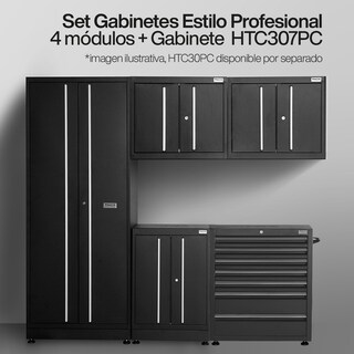 Foto 5 | Set de Gabinetes Profesional 4 Modulos Thor Kitchen Acero