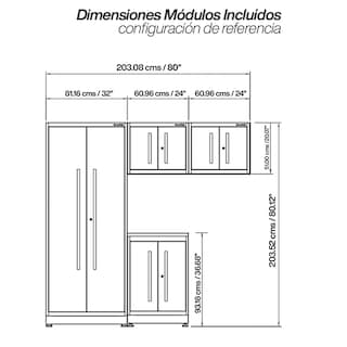 Foto 8 | Set de Gabinetes Profesional 4 Modulos Thor Kitchen Acero