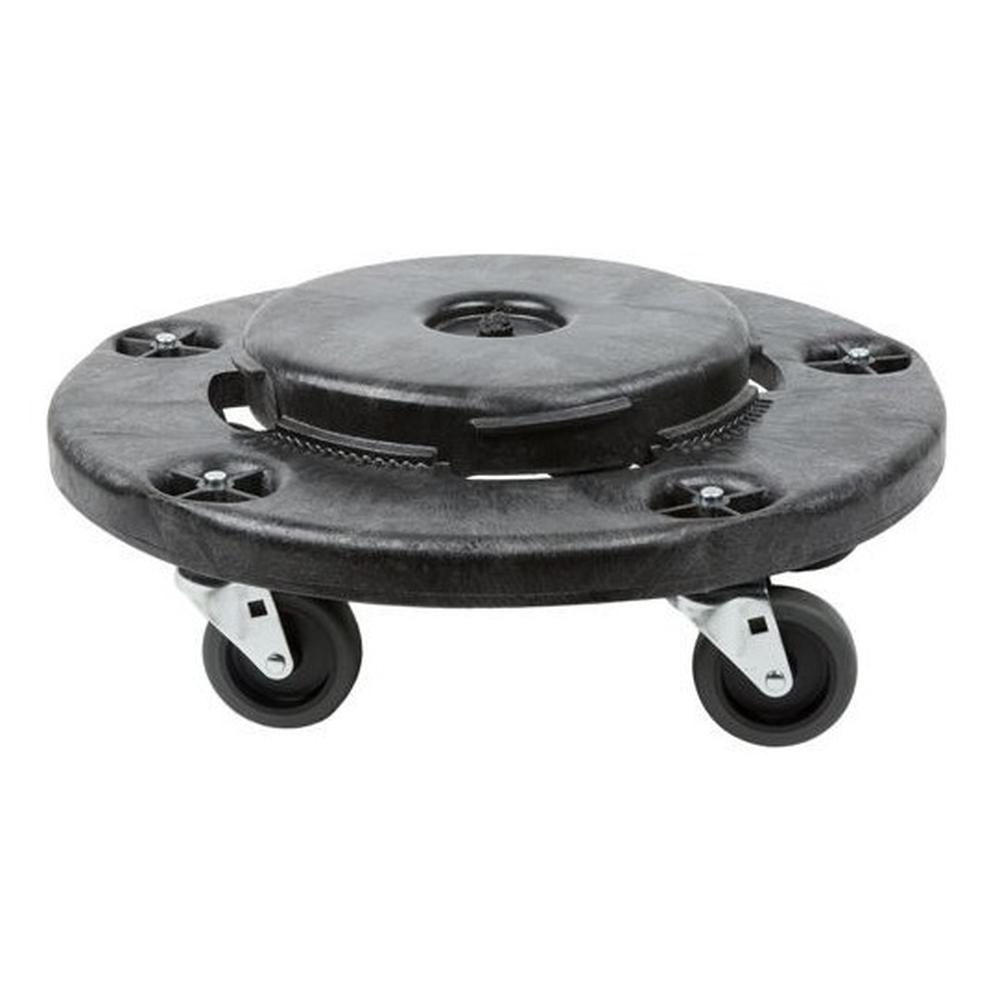 Foto 2 pulgar | Plataforma Rodante Rubbermaid Fg264000bla Negra