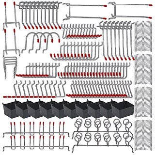 Foto 1 | Ganchos Metálicos Para Tablero 228pcs Eo Safe Imports Esi-17273 Plata