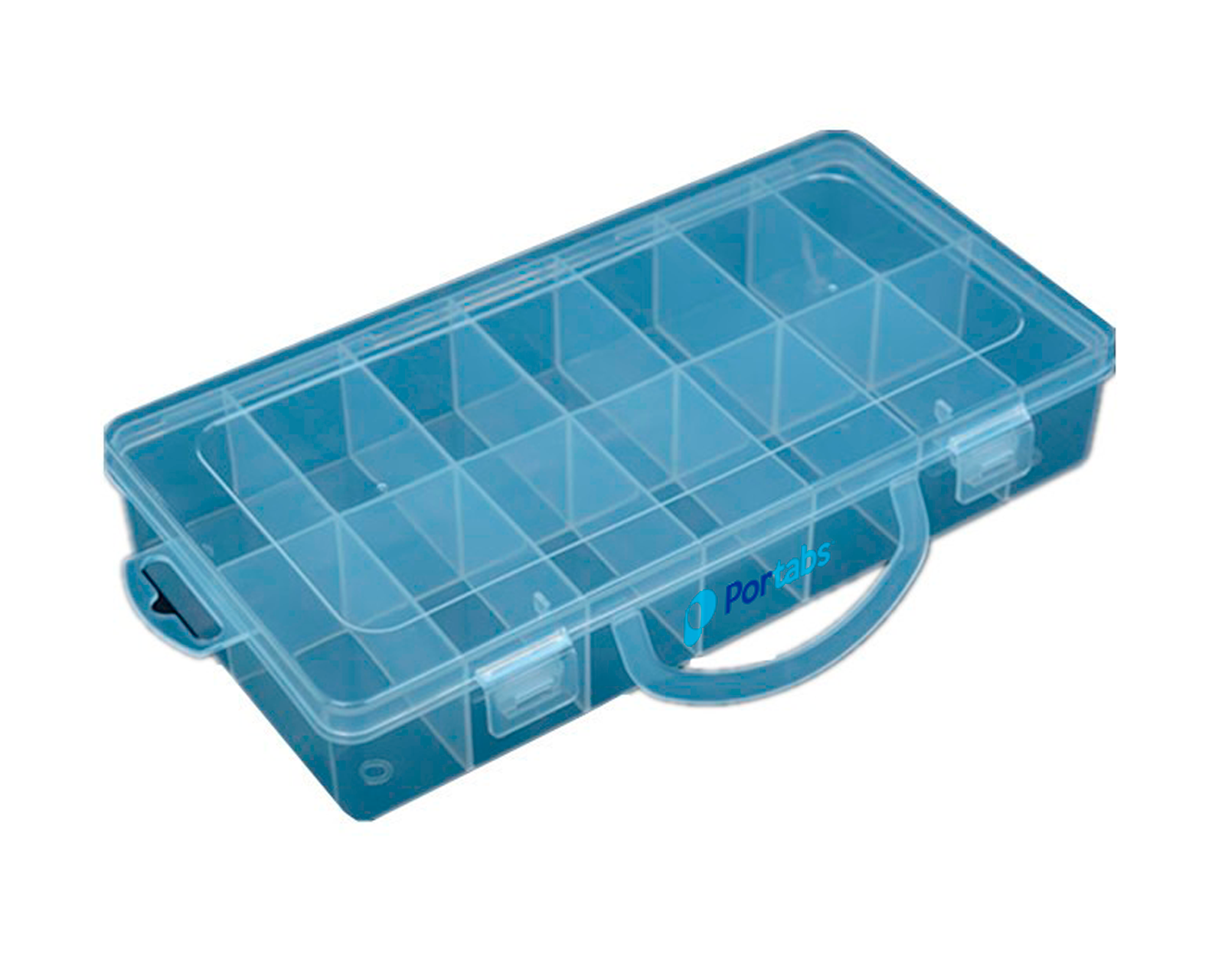 Caja de Almacenamiento con 14 Rejillas