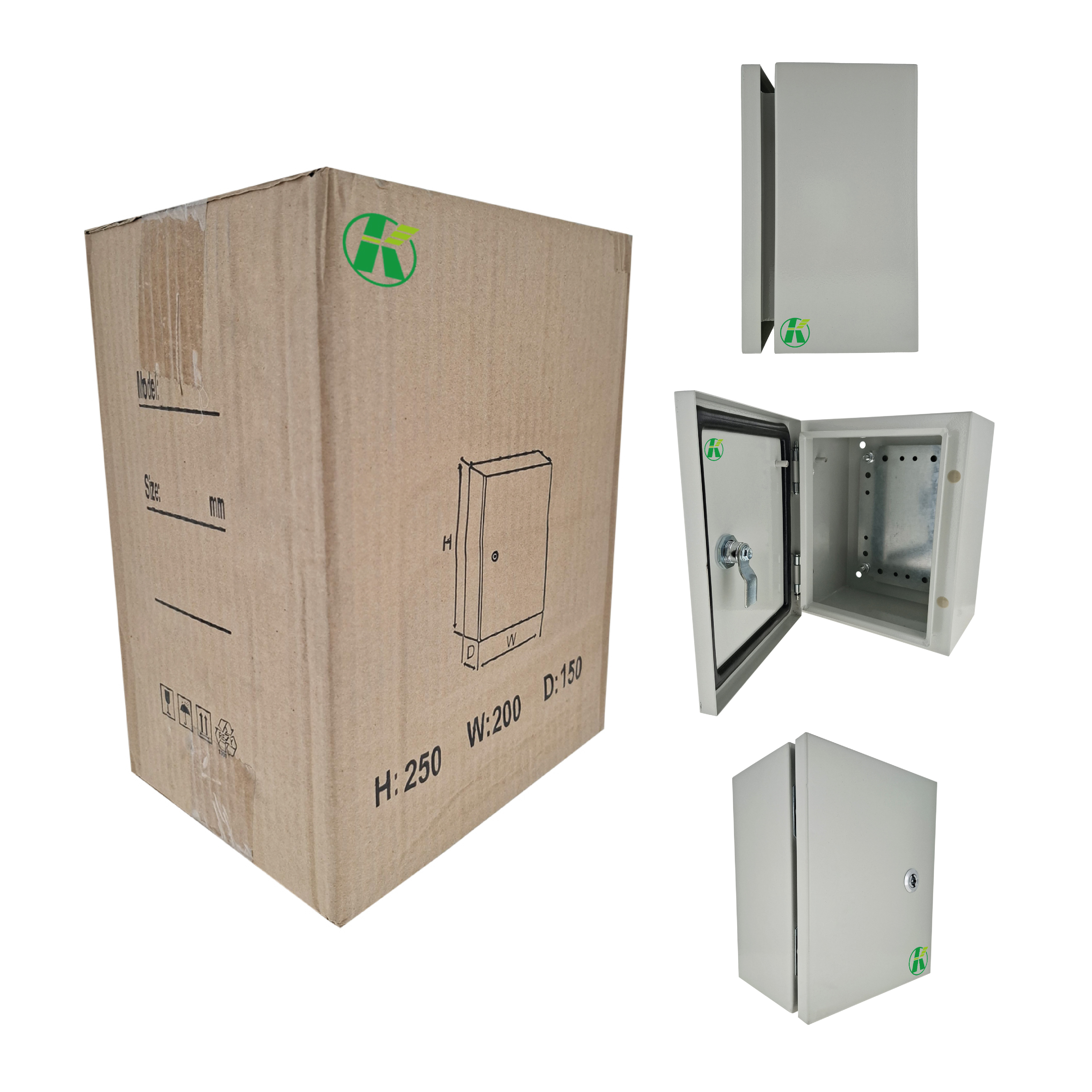 Foto 7 pulgar | Gabinete Metálico C/platina Gabinetes Gam-252015 25x20x15cm