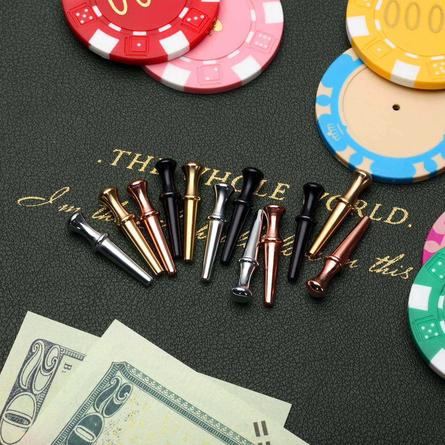 Foto 2 | 8 Piezas de Metal para Cribbage Mudder para Agujeros de 3 mm 4 Colores - Venta Internacional