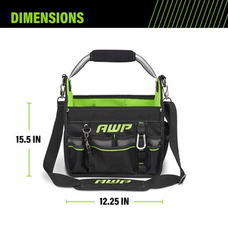 Foto 2 | Bolsa para Herramientas Awp Pro de 30 Cm con Mango Giratorio Resistente al Agua - Venta Internacional