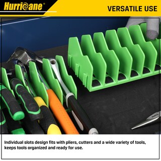 Foto 7 | Organizador de Alicates Hurricane con Base Antideslizante Verde - Venta Internacional