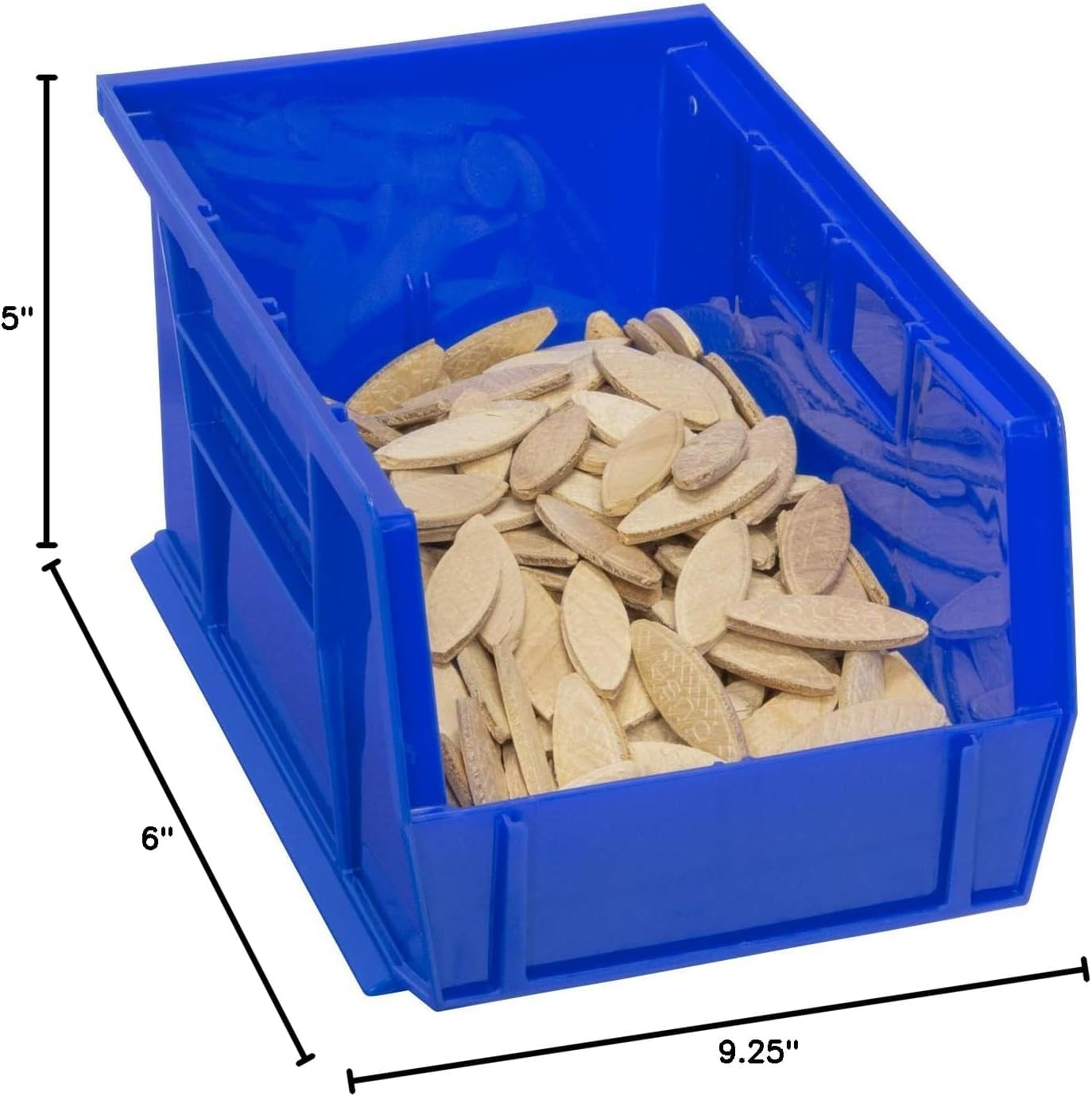 Foto 4 pulgar | Contenedores de Almacenamiento Akro-mils 30237 de Plástico Azul 12 Piezas- Venta Internacional