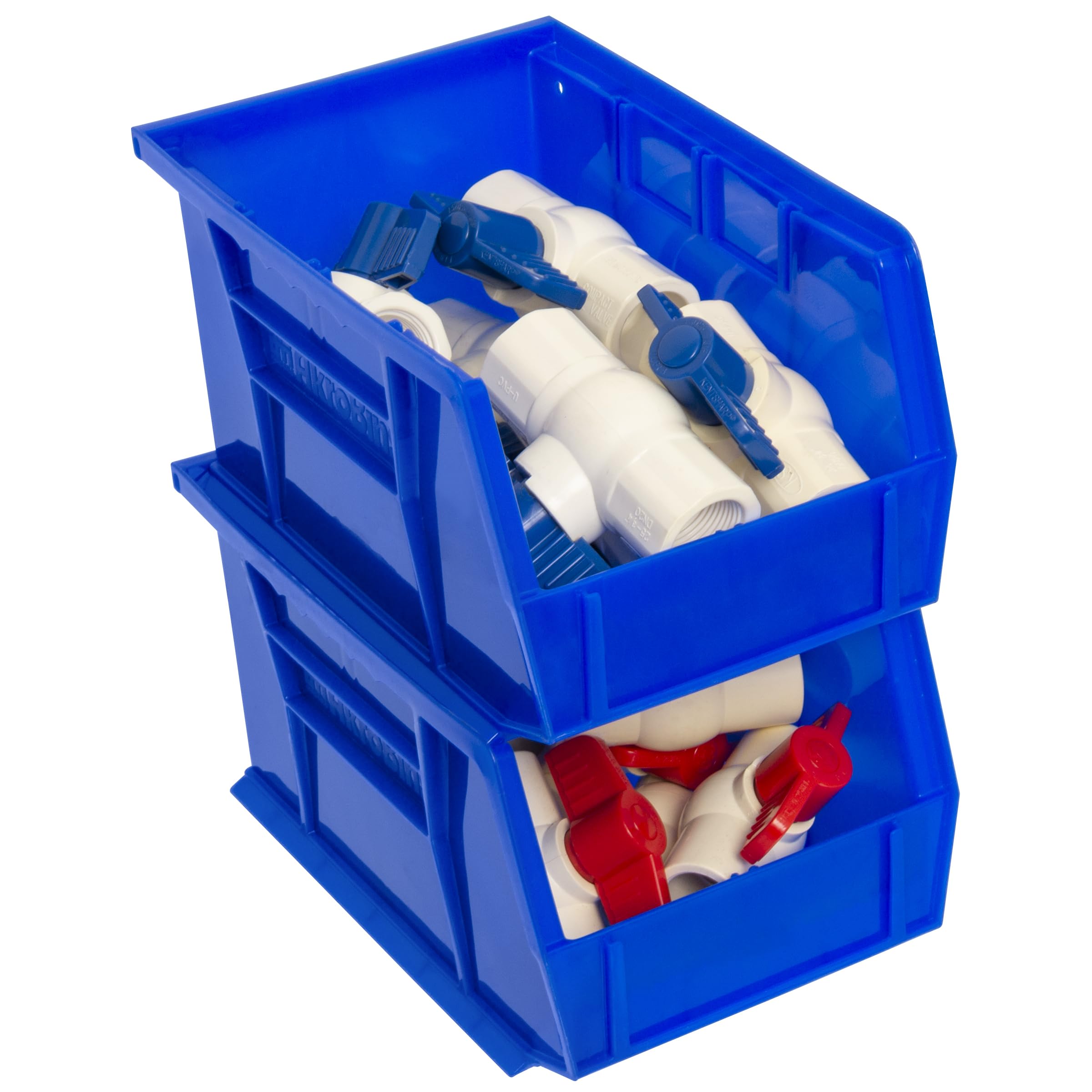 Foto 6 pulgar | Contenedores de Almacenamiento Akro-mils 30237 de Plástico Azul 12 Piezas- Venta Internacional