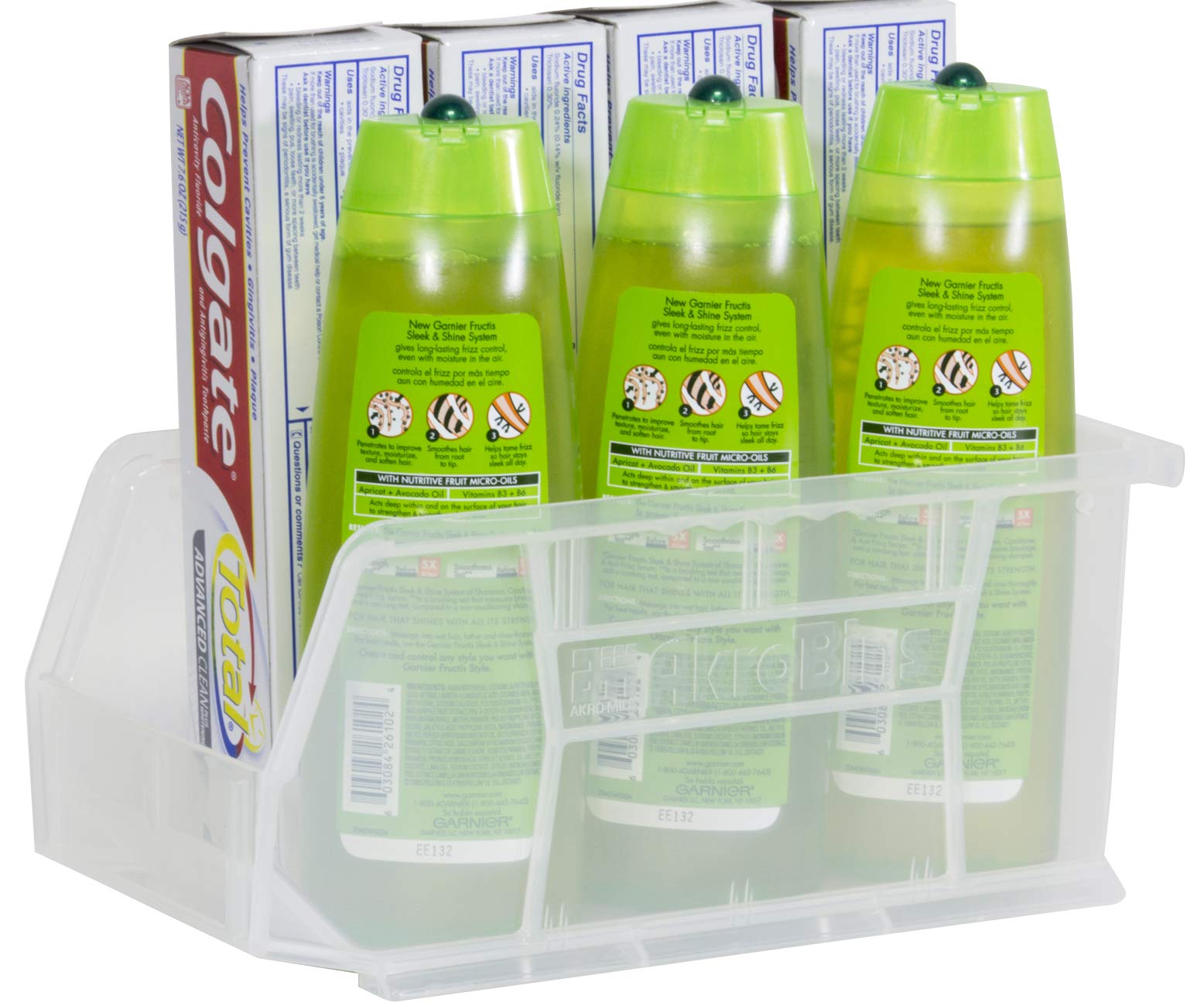 Foto 4 pulgar | Cubos de Almacenamiento Akro-mils 30230 de Plástico Transparentes - Venta Internacional