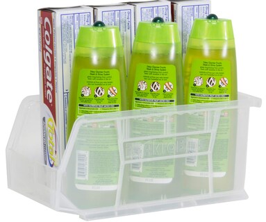 Foto 3 | Cubos de Almacenamiento Akro-mils 30230 de Plástico Transparentes - Venta Internacional