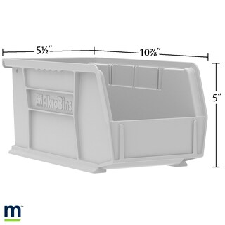 Foto 4 | Cubos de Almacenamiento Akro-mils 30230 de Plástico Transparentes - Venta Internacional