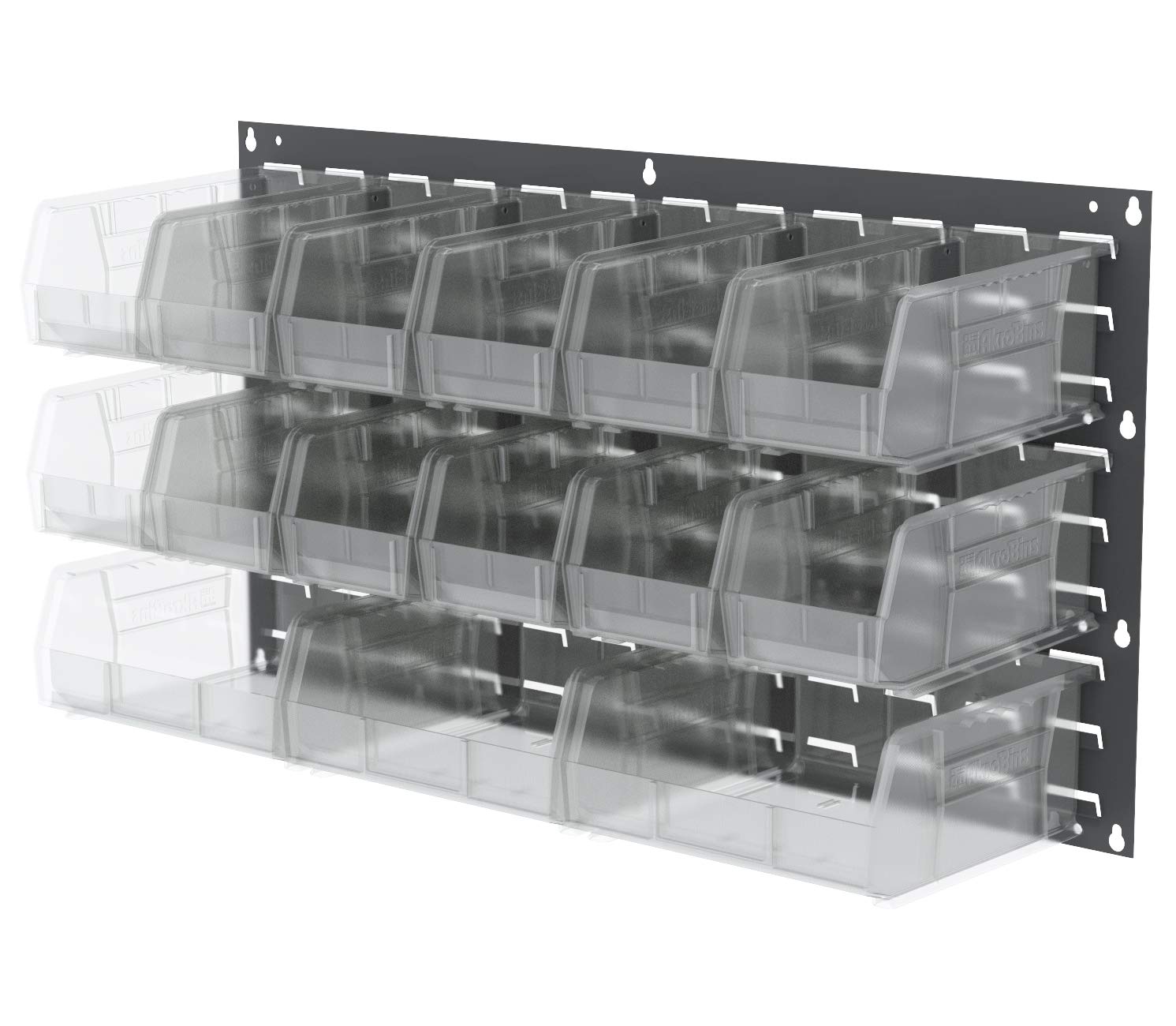 Foto 6 | Cubos de Almacenamiento Akro-mils 30230 de Plástico Transparentes - Venta Internacional