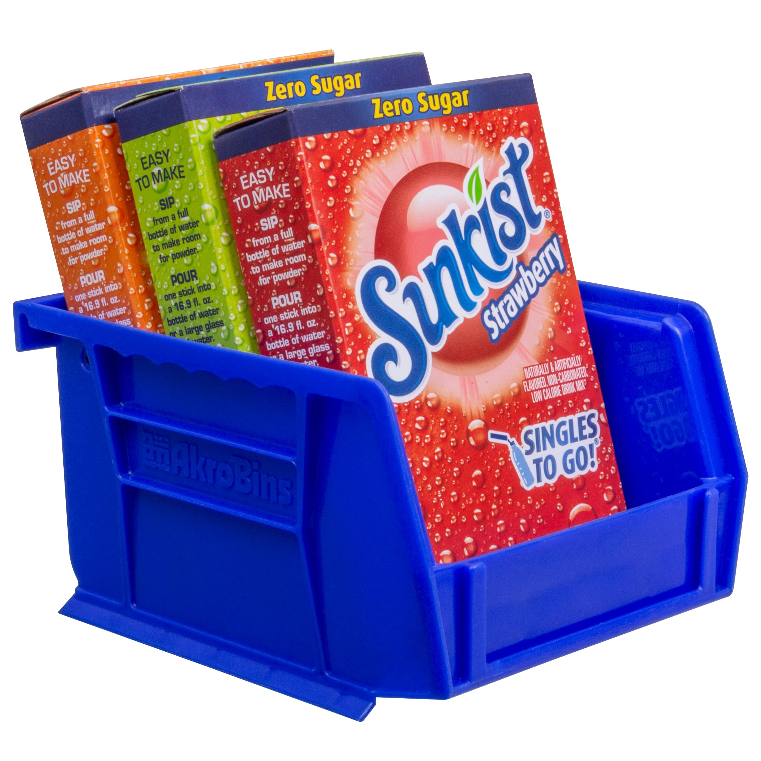 Foto 6 pulgar | Caja de Almacenamiento Akro-mils 30210 6 Piezas Azules- Venta Internacional