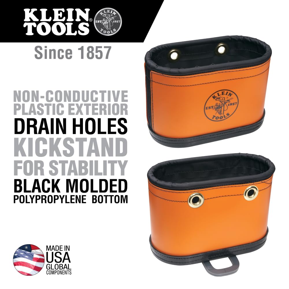 Foto 3 pulgar | Organizador De Herramientas Klein Tools 5144bhb, Cubo Ovalado De Cuerpo Duro - Venta Internacional.